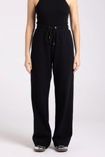 Load image into Gallery viewer, Two-T's - Track Pant - Black colour front shot