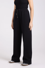Load image into Gallery viewer, Two-T's - Track Pant - Black colour side shot