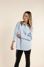 Load image into Gallery viewer, Two-T's Stripe Shirt Front View