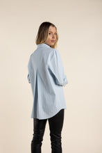 Load image into Gallery viewer, Two-T's Stripe Shirt Back View