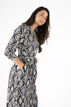 Load image into Gallery viewer, Jump - Ikat Dress- Ikat Left Side View