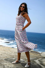 Load image into Gallery viewer, Wyatt Wylde - Mara Dress in Pink Vine side shot