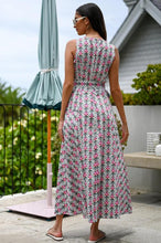 Load image into Gallery viewer, Wyatt Wylde - Mara Dress in Pink Vine back shot