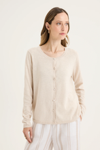 Load image into Gallery viewer, Yarra Trail - Blaze Cardigan - Cashew colour front shot