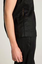 Load image into Gallery viewer, Yarra Trail - Carina Tank in Black colour side shot