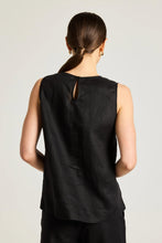 Load image into Gallery viewer, Yarra Trail - Carina Tank in Black colour back shot