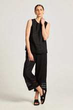 Load image into Gallery viewer, Yarra Trail - Carina Tank in Black colour front shot