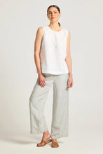 Load image into Gallery viewer, Yarra Trail - Carina Tank in White colour front shot