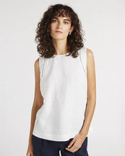 Load image into Gallery viewer, Yarra Trail - Carina Tank in White colour front shot