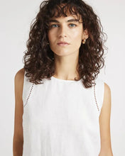 Load image into Gallery viewer, Yarra Trail - Carina Tank in White colour front shot