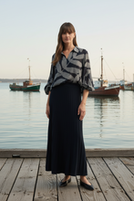 Load image into Gallery viewer, Yarra Trail - Cedar Skirt - Navy colour front shot