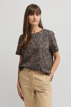 Load image into Gallery viewer, Yarra Trail - Central Tee - Navy colour front shot