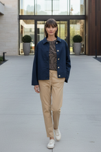 Load image into Gallery viewer, Yarra Trail - Central Tee - Navy colour front shot