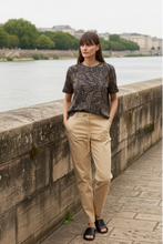 Load image into Gallery viewer, Yarra Trail - Central Tee - Navy colour front shot