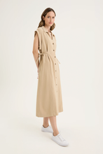 Load image into Gallery viewer, Yarra Trail - Desert Dress - Cedar colour side shot