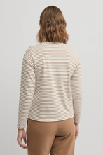 Load image into Gallery viewer, Yarra Trail - Division Tee - Ecru/ Cinnamon colour back shot