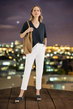 Load image into Gallery viewer, Yarra Trail - Glass Tee - Navy colour front shot