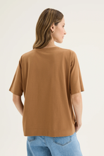 Load image into Gallery viewer, Yarra Trail - Glass Tee - Nutmeg colour back shot