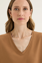 Load image into Gallery viewer, Yarra Trail - Glass Tee - Nutmeg colour front shot