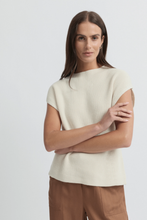 Load image into Gallery viewer, Yarra Trail - Insignia Knit - Ecru colour front shot