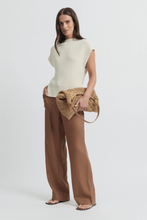 Load image into Gallery viewer, Yarra Trail - Insignia Knit - Ecru colour side shot