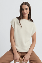 Load image into Gallery viewer, Yarra Trail - Insignia Knit - Ecru colour sitting shot