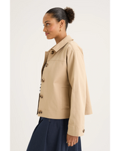 Load image into Gallery viewer, Yarra Trail - Mila Shacket - Camel colour side shot