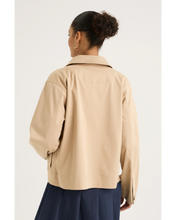 Load image into Gallery viewer, Yarra Trail - Mila Shacket - Camel colour back shot