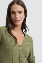 Load image into Gallery viewer, Yarra Trail - Obscurity Knit Cardi - Lawn colour front shot