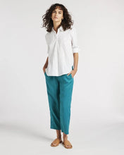 Load image into Gallery viewer, Yarra Trail - Pintuck Shirt in White colour front shot