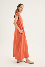 Load image into Gallery viewer, Yarra Trail - Solitude Dress - Volcanic colour side shot