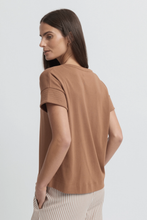 Load image into Gallery viewer, Yarra Trail - Solitude Tee - Clay colour back shot