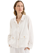 Load image into Gallery viewer, Yarra Trail - Tirari Bomber Jacket - White colour front shot