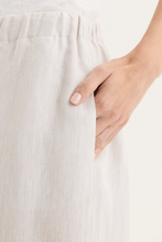 Load image into Gallery viewer, Yarra Trail - Tirari Palazzo Pant - Twine colour side closed up shot