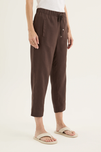 Load image into Gallery viewer, Yarra Trail - Tirari Slim Pant - Espresso colour side shot