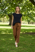 Load image into Gallery viewer, Yarra Trail - Tirari Slim Pant - Nutmeg colour front shot