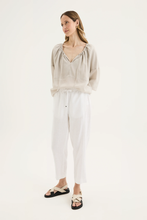 Load image into Gallery viewer, Yarra Trail - Tirari Slim Pant - White colour front shot