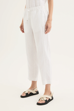 Load image into Gallery viewer, Yarra Trail - Tirari Slim Pant - White colour side shot
