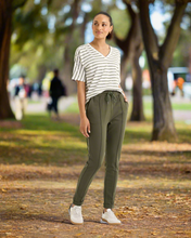 Load image into Gallery viewer, Yarra Trail Vine Jogger Khaki colour front shot