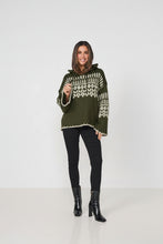 Load image into Gallery viewer, Caju Hoodie Middle Earth colour front shot
