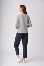 Load image into Gallery viewer, Charlie Jane - Scarborough Tee - Stripe colour back shot
