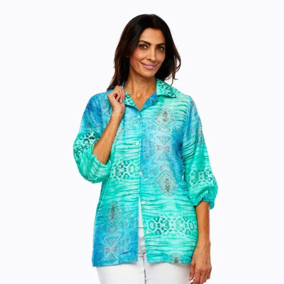 Claire Powell Collar Shirt - Spray