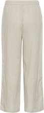 Load image into Gallery viewer, Cream - CRBellis Linen Pant - Crispy Sand colour back shot
