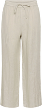 Load image into Gallery viewer, Cream - CRBellis Linen Pant - Crispy Sand colour front shot
