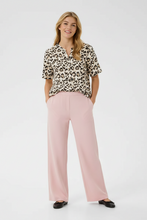 Load image into Gallery viewer, Cream - CRBellis Linen Pant - Pink Nectar colour front shot
