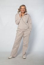 Load image into Gallery viewer, Equinox - Wide Leg Leisure Pant - Natural colour front shot
