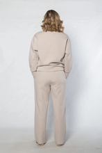 Load image into Gallery viewer, Equinox - Wide Leg Leisure Pant - Natural colour back shot
