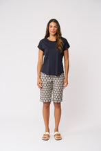 Load image into Gallery viewer, Foil - Clean Queen Top - True Navy colour front shot
