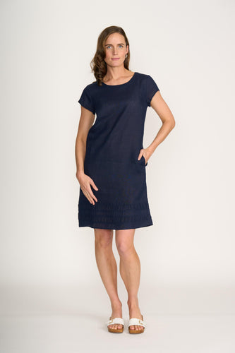 Foil - Crowd Pleaser Dress - Eclipse colour front shot