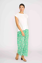 Load image into Gallery viewer, Foil - Cut Of Your Rib Top - White colour front shot
